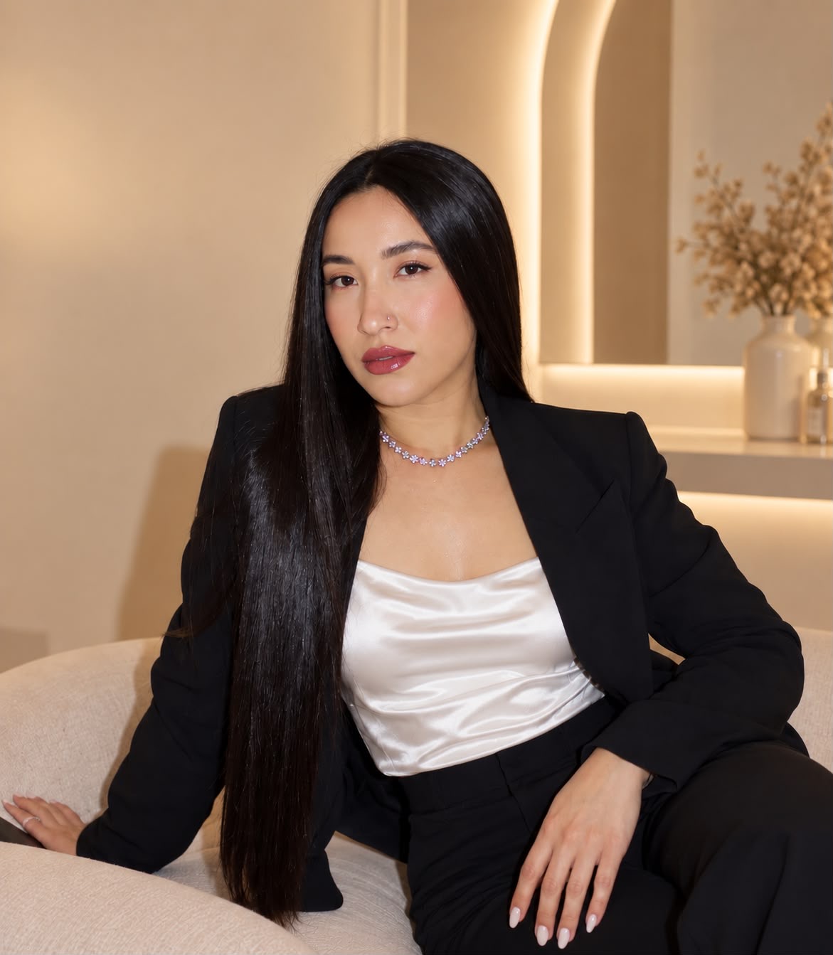 Founder of the studio in her treatment room